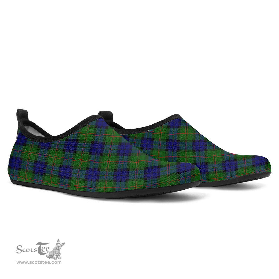 ScotsTee Shop Scottish Dundas Modern Clan Tartan Men and Women a Slip On Barefoot Quick-Dry Beach Aqua Yoga Water Shoes