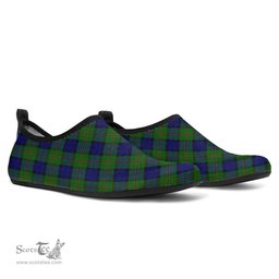 ScotsTee Shop Scottish Dundas Modern Clan Tartan Men and Women a Slip On Barefoot Quick-Dry Beach Aqua Yoga Water Shoes