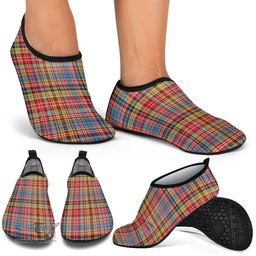 ScotsTee Shop Scottish Drummond of Strathallan Clan Tartan Men and Women a Slip On Barefoot Quick-Dry Beach Aqua Yoga Water Shoes