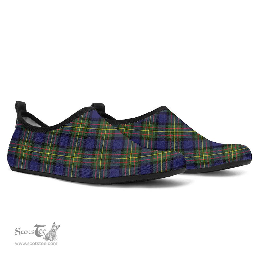 ScotsTee Shop Scottish MacLaren Modern Clan Tartan Men and Women a Slip On Barefoot Quick-Dry Beach Aqua Yoga Water Shoes