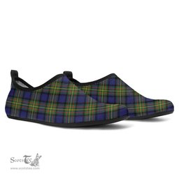 ScotsTee Shop Scottish MacLaren Modern Clan Tartan Men and Women a Slip On Barefoot Quick-Dry Beach Aqua Yoga Water Shoes