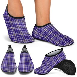 ScotsTee Shop Scottish Ochterlony Clan Tartan Men and Women a Slip On Barefoot Quick-Dry Beach Aqua Yoga Water Shoes