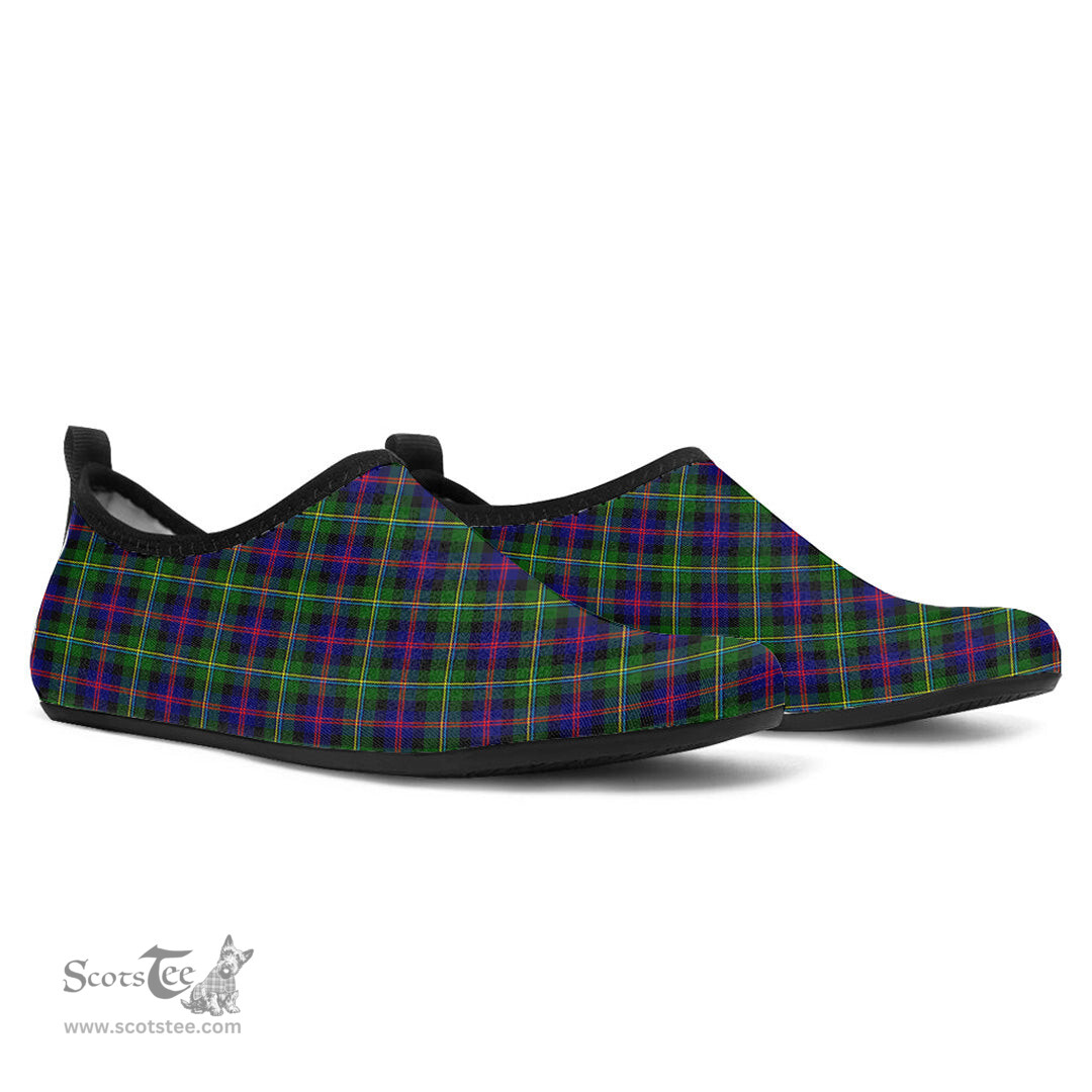 ScotsTee Shop Scottish Malcolm Modern Clan Tartan Men and Women a Slip On Barefoot Quick-Dry Beach Aqua Yoga Water Shoes