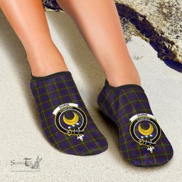 ScotsTee Shop Scottish Durie Clan Crest Tartan Men and Women a Slip On Barefoot Quick-Dry Beach Aqua Yoga Water Shoes