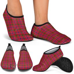 ScotsTee Shop Scottish MacRae Modern Clan Tartan Men and Women a Slip On Barefoot Quick-Dry Beach Aqua Yoga Water Shoes