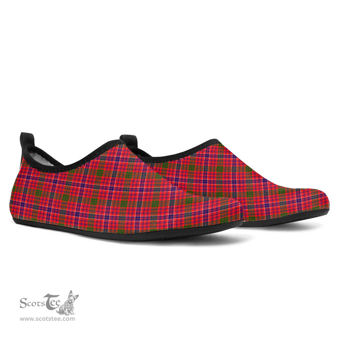 ScotsTee Shop Scottish MacRae Modern Clan Tartan Men and Women a Slip On Barefoot Quick-Dry Beach Aqua Yoga Water Shoes