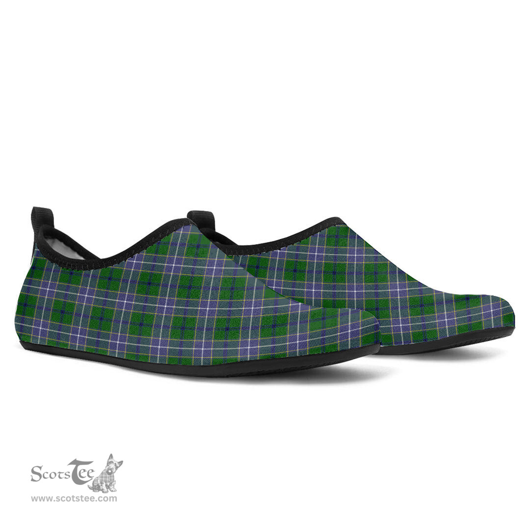 ScotsTee Shop Scottish Wishart Hunting Modern Clan Tartan Men and Women a Slip On Barefoot Quick-Dry Beach Aqua Yoga Water Shoes