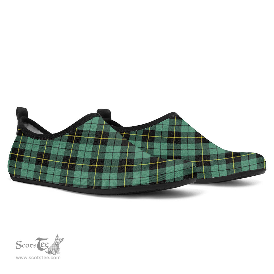 ScotsTee Shop Scottish Wallace Hunting Ancient Clan Tartan Men and Women a Slip On Barefoot Quick-Dry Beach Aqua Yoga Water Shoes