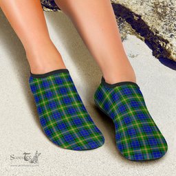 ScotsTee Shop Scottish Maitland Clan Tartan Men and Women a Slip On Barefoot Quick-Dry Beach Aqua Yoga Water Shoes