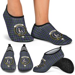 ScotsTee Shop Scottish Fletcher Modern Clan Crest Tartan Men and Women a Slip On Barefoot Quick-Dry Beach Aqua Yoga Water Shoes