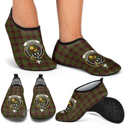 ScotsTee Shop Scottish Buchan Modern Clan Crest Tartan Men and Women a Slip On Barefoot Quick-Dry Beach Aqua Yoga Water Shoes