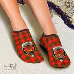 ScotsTee Shop Scottish Cameron Modern Clan Crest Tartan Men and Women a Slip On Barefoot Quick-Dry Beach Aqua Yoga Water Shoes