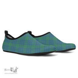ScotsTee Shop Scottish Montgomery Ancient Clan Tartan Men and Women a Slip On Barefoot Quick-Dry Beach Aqua Yoga Water Shoes