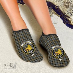 ScotsTee Shop Scottish Campbell Argyll Weathered Clan Crest Tartan Men and Women a Slip On Barefoot Quick-Dry Beach Aqua Yoga Water Shoes