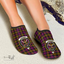 ScotsTee Shop Scottish Carnegie Modern Clan Crest Tartan Men and Women a Slip On Barefoot Quick-Dry Beach Aqua Yoga Water Shoes