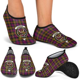 ScotsTee Shop Scottish Carnegie Modern Clan Crest Tartan Men and Women a Slip On Barefoot Quick-Dry Beach Aqua Yoga Water Shoes
