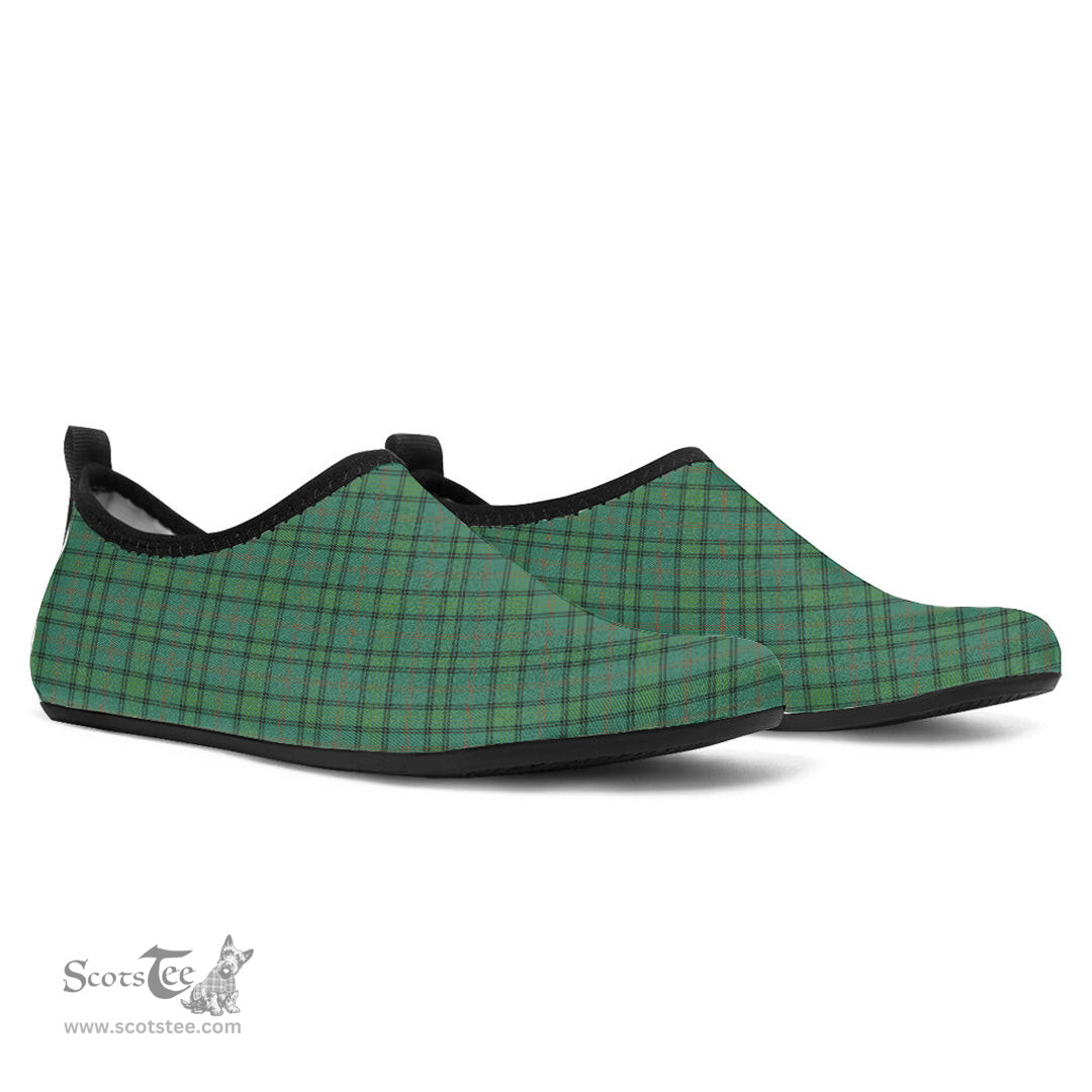 ScotsTee Shop Scottish Ross Hunting Ancient Clan Tartan Men and Women a Slip On Barefoot Quick-Dry Beach Aqua Yoga Water Shoes