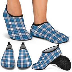 ScotsTee Shop Scottish Strathclyde District Clan Tartan Men and Women a Slip On Barefoot Quick-Dry Beach Aqua Yoga Water Shoes