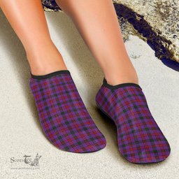 ScotsTee Shop Scottish Montgomery Modern Clan Tartan Men and Women a Slip On Barefoot Quick-Dry Beach Aqua Yoga Water Shoes