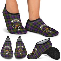 ScotsTee Shop Scottish Cameron of Erracht Modern Clan Crest Tartan Men and Women a Slip On Barefoot Quick-Dry Beach Aqua Yoga Water Shoes