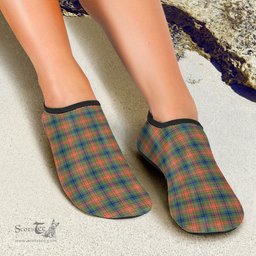 ScotsTee Shop Scottish Wilson Ancient Clan Tartan Men and Women a Slip On Barefoot Quick-Dry Beach Aqua Yoga Water Shoes