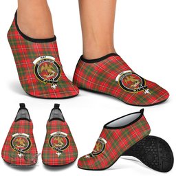 ScotsTee Shop Scottish Hay Modern Clan Crest Tartan Men and Women a Slip On Barefoot Quick-Dry Beach Aqua Yoga Water Shoes