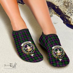 ScotsTee Shop Scottish Urquhart Modern Clan Crest Tartan Men and Women a Slip On Barefoot Quick-Dry Beach Aqua Yoga Water Shoes