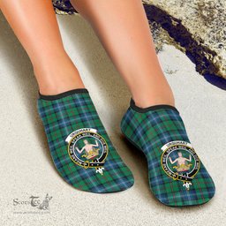 ScotsTee Shop Scottish Urquhart Ancient Clan Crest Tartan Men and Women a Slip On Barefoot Quick-Dry Beach Aqua Yoga Water Shoes