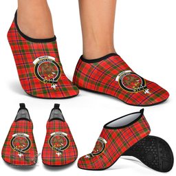 ScotsTee Shop Scottish Munro Modern Clan Crest Tartan Men and Women a Slip On Barefoot Quick-Dry Beach Aqua Yoga Water Shoes