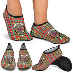 ScotsTee Shop Scottish Ogilvie Clan Crest Tartan Men and Women a Slip On Barefoot Quick-Dry Beach Aqua Yoga Water Shoes