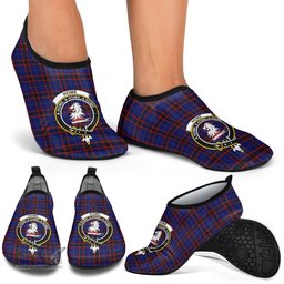 ScotsTee Shop Scottish Home Modern Clan Crest Tartan Men and Women a Slip On Barefoot Quick-Dry Beach Aqua Yoga Water Shoes