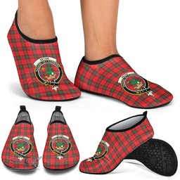 ScotsTee Shop Scottish Seton Modern Clan Crest Tartan Men and Women a Slip On Barefoot Quick-Dry Beach Aqua Yoga Water Shoes