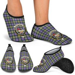 ScotsTee Shop Scottish MacDonald Ancient Clan Crest Tartan Men and Women a Slip On Barefoot Quick-Dry Beach Aqua Yoga Water Shoes