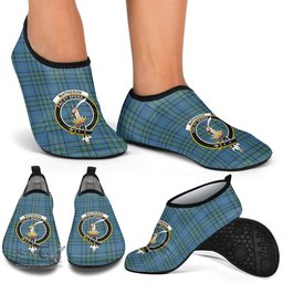 ScotsTee Shop Scottish Matheson Hunting Ancient Clan Crest Tartan Men and Women a Slip On Barefoot Quick-Dry Beach Aqua Yoga Water Shoes