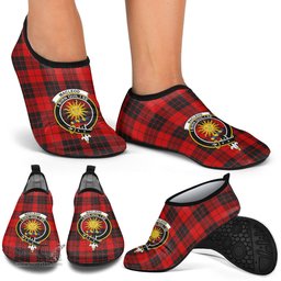 ScotsTee Shop Scottish MacLeod of Raasay Clan Crest Tartan Men and Women a Slip On Barefoot Quick-Dry Beach Aqua Yoga Water Shoes