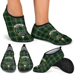 ScotsTee Shop Scottish MacArthur Modern Clan Crest Tartan Men and Women a Slip On Barefoot Quick-Dry Beach Aqua Yoga Water Shoes