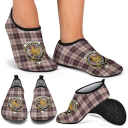 ScotsTee Shop Scottish MacPherson Hunting Ancient Clan Crest Tartan Men and Women a Slip On Barefoot Quick-Dry Beach Aqua Yoga Water Shoes