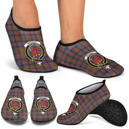 ScotsTee Shop Scottish MacDuff Hunting Modern Clan Crest Tartan Men and Women a Slip On Barefoot Quick-Dry Beach Aqua Yoga Water Shoes