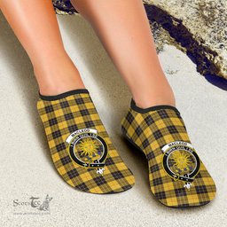 ScotsTee Shop Scottish MacLeod of Lewis Ancient Clan Crest Tartan Men and Women a Slip On Barefoot Quick-Dry Beach Aqua Yoga Water Shoes