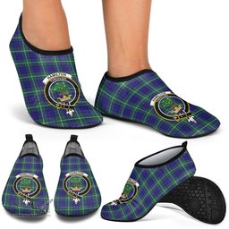 ScotsTee Shop Scottish Hamilton Hunting Modern Clan Crest Tartan Men and Women a Slip On Barefoot Quick-Dry Beach Aqua Yoga Water Shoes