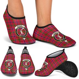 ScotsTee Shop Scottish MacRae Modern Clan Crest Tartan Men and Women a Slip On Barefoot Quick-Dry Beach Aqua Yoga Water Shoes