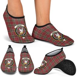 ScotsTee Shop Scottish Lindsay Weathered Clan Crest Tartan Men and Women a Slip On Barefoot Quick-Dry Beach Aqua Yoga Water Shoes