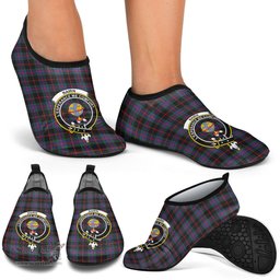 ScotsTee Shop Scottish Nairn Clan Crest Tartan Men and Women a Slip On Barefoot Quick-Dry Beach Aqua Yoga Water Shoes