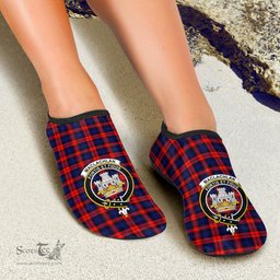 ScotsTee Shop Scottish MacLachlan Modern Clan Crest Tartan Men and Women a Slip On Barefoot Quick-Dry Beach Aqua Yoga Water Shoes