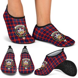 ScotsTee Shop Scottish MacLachlan Modern Clan Crest Tartan Men and Women a Slip On Barefoot Quick-Dry Beach Aqua Yoga Water Shoes