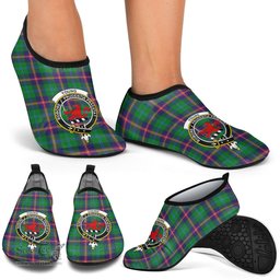 ScotsTee Shop Scottish Young Modern Clan Crest Tartan Men and Women a Slip On Barefoot Quick-Dry Beach Aqua Yoga Water Shoes