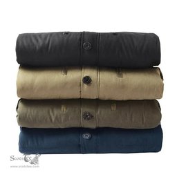 ScotsTee Shop Scottish Clan Crest Scottish Thistle Tartan Faux Fur Hooded Parka Jacket