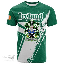 ScotsTee Shop Irish Harmon Coat of Arms Irish Celtic Shamrock T Shirt Add Your Text Personalized T Shirt