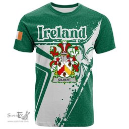ScotsTee Shop Irish Enright Coat of Arms Irish Celtic Shamrock T Shirt Add Your Text Personalized T Shirt