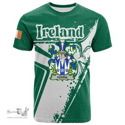 ScotsTee Shop Irish Hone or O Hone Coat of Arms Irish Celtic Shamrock T Shirt Add Your Text Personalized T Shirt